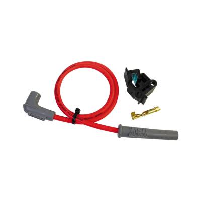 MSD - MSD Ignition 34069 48" Replacement Super Conductor Plug Wire Universal Red
