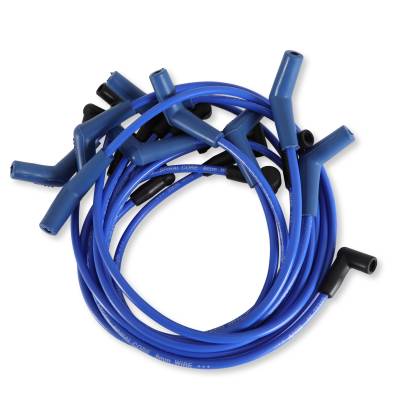 ACCEL - ACCEL 5056B Custom Super Stock Spark Plug Wire Set 8mm Blue