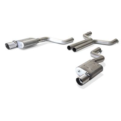 BBK Performance Parts - BBK Performance Cat-Back Dual Exhaust System w/X-Pipe 15-16 Mustang 30065
