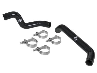 aFe Power - aFe 46-50004-B Power BladeRunner Silicone Radiator Coolant Hose Kit-Black