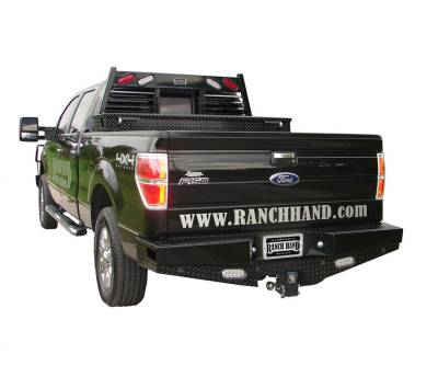 Ranch Hand - Ranch Hand SBF09HBLSL Sport Series Back Bumper for 09-14 Ford F150