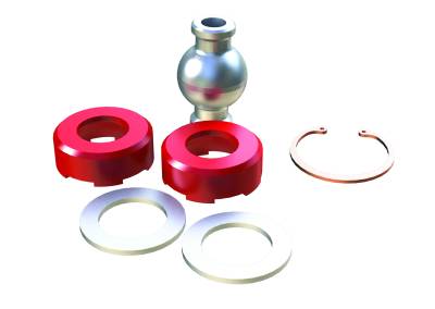 TeraFlex - TeraFlex 1951400 Small Rear Upper FlexArm Joint Kit for 07-18 Jeep Wrangler JK