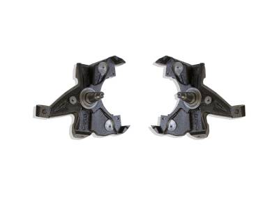 MaxTrac - MaxTrac 100520H 2" Lower Spindles for 88-98 Chevy & GMC C1500 2WD w/1.25" Rotors