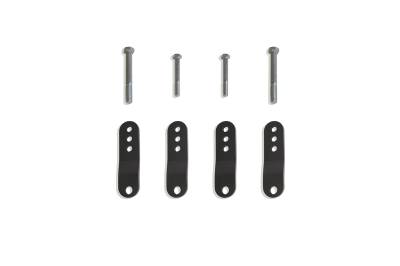 MaxTrac - MaxTrac 716920 2" Rear Lift Shackles for 95-04 Toyota Tacoma 2WD/4WD