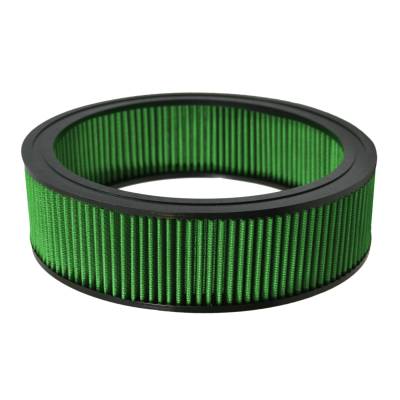Green Filter USA - Green Filter 2011 Round Air Filter 3.43" H 9.84" ID 12" OD 12" Top