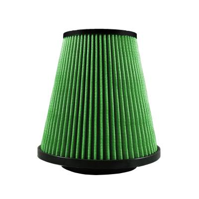 Green Filter USA - Green Filter 2375 Cone Air Filter 8" H 4.5" ID 7.88" OD 4.75" Top