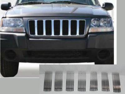 Quality Automotive Accessories - Quality Automotive SGB39080 Grille Accent Kit for Jeep Grand
