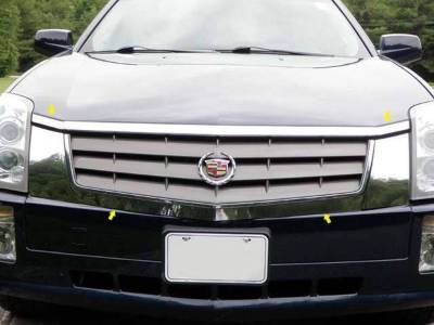 Quality Automotive Accessories - Quality Automotive SG44260 Grille Accent Kit 04-09 Cadillac SRX