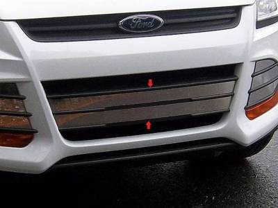 Quality Automotive Accessories - Quality Automotive SG53361 Grille Accent Kit 2013 Ford Escape