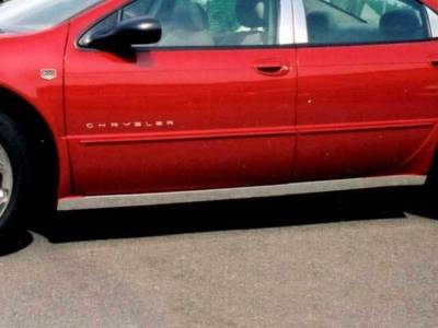 Quality Automotive Accessories - QAA TH39760 Stainless Rocker Panel Trim 4Pc for 99-04 Chrysler 300M