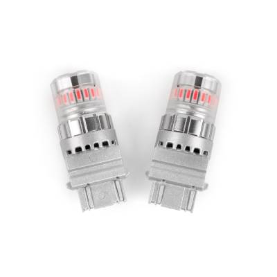 ARC Lighting - ARC Lighting Tiny Monster ECO Series 3156/3157 LED Bulbs Red PAIR 3137R