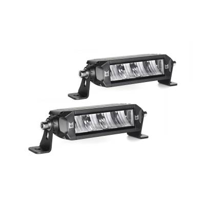 ARC Lighting - ARC Lighting Xtreme Series Bar 6" LED Light Bars w/Amber Strobe PAIR 61012