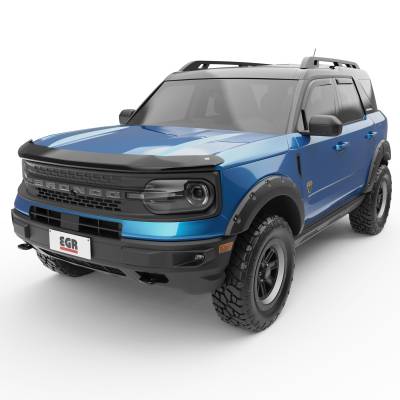 EGR - EGR 303565 Superguard Hood Guard Bugdeflector Matte 21-25 Ford Bronco Sport