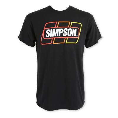 Simpson Safety - Simpson Safety 45003M Staging T-Shirt Medium Black