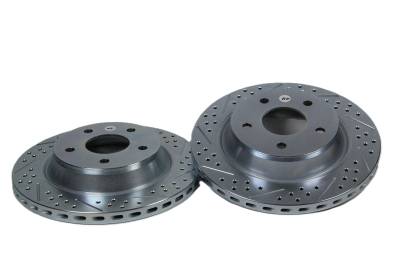 Baer Brake Systems - Baer Brakes 55011-020 88-95 Chevrolet Corvette Front Disc Brake Rotor Set