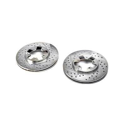 Baer Brake Systems - Baer Brakes 55090-020 Chevrolet GMC Isuzu Front Disc Brake Rotor Set