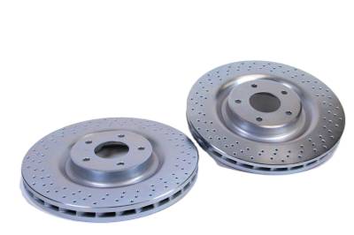 Baer Brake Systems - Baer Brakes 580407-020 06-13 Chevrolet Corvette Rear Disc Brake Rotor Set