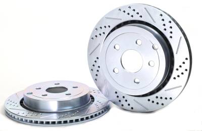 Baer Brake Systems - Baer Brakes 55172-020 Chevrolet Pontiac Rear Disc Brake Rotor Set