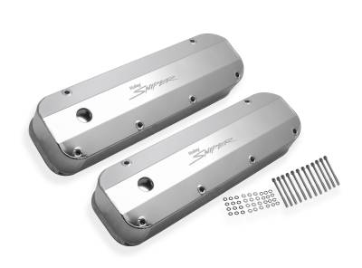 Holley Sniper EFI - Holley Sniper EFI 890007 Valve Cover Fabricated Aluminum Ford Big Block
