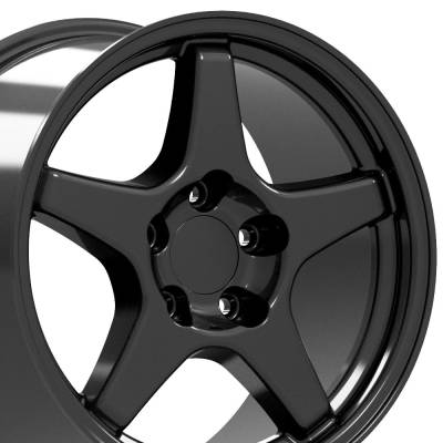 OE Wheels LLC - OE Wheels CV01 17x9.5 5x4.75 56mm Gloss Black CV01-17095-5475-56B