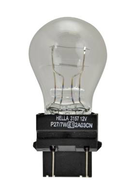 Hella - HELLA 3157 S8 Multi purpose 12V 27/7W Light Bulb W2.5X16Q
