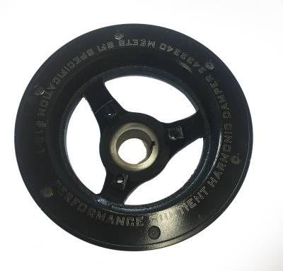 PRW - PRW 2432340 Damper Steel Race SFI-Rated for 02-08 Chevy GM 5.3L-6.2L Gen III/IV