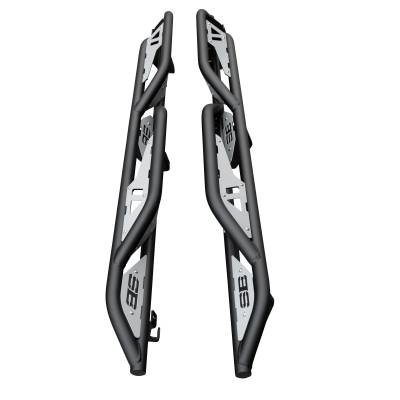 Smittybilt - Smittybilt 78735 Apollo Sliders w/Step for 10-24 Toyota 4Runner