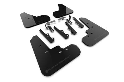 Rally Armor - Rally Armor MF111-UR-BLK-DGRY Black Mud Flap/Dark Grey Logo