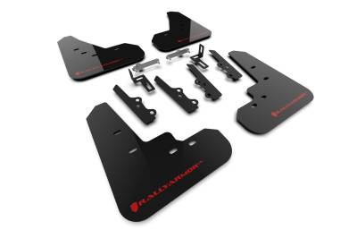 Rally Armor - Rally Armor MF111-UR-BLK-RD Black Mud Flap/Red Logo