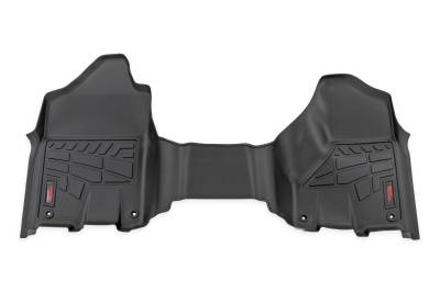 Rough Country Suspension Systems - Rough Country SM31531 Sure-Fit Floor Mats Front Over Hump Crew for Ram 2500/3500