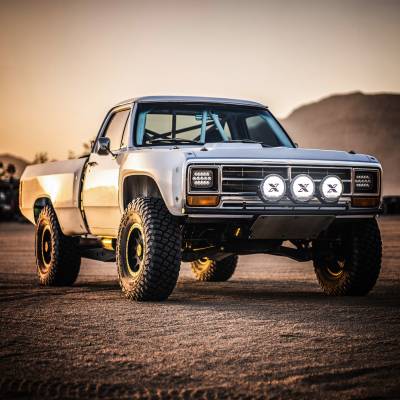 PROJECT X - PROJECT X AL538805-1 SERIESxHP.85 8.5" LED Auxiliary Light Combo Beam