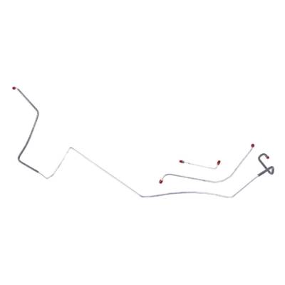 The Right Stuff Detailing - The Right Stuff CKT6604 66 Chevy Chevelle SS Brake Hydraulic Line Kit Front