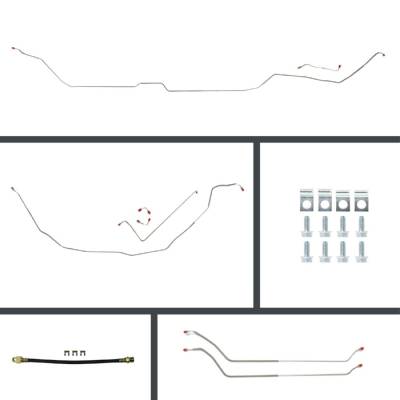 The Right Stuff Detailing - The Right Stuff COM69H2 1969 Chevy Chevelle Brake Hydraulic Line Kit