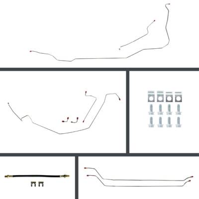 The Right Stuff Detailing - The Right Stuff AOM64C2 Select GM Cars Brake Hydraulic Line Kit