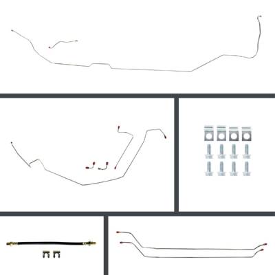 The Right Stuff Detailing - The Right Stuff AOM64H2 Select GM Cars Brake Hydraulic Line Kit