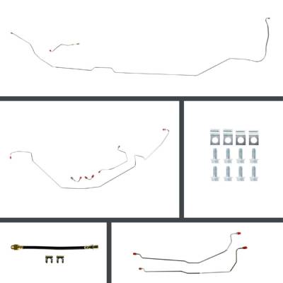 The Right Stuff Detailing - The Right Stuff AOM66H4 Select GM Cars Brake Hydraulic Line Kit