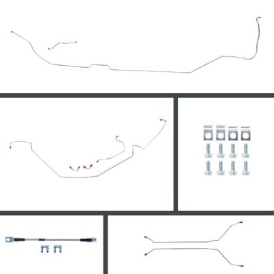 The Right Stuff Detailing - The Right Stuff AOM67H2 Select GM Cars Brake Hydraulic Line Kit