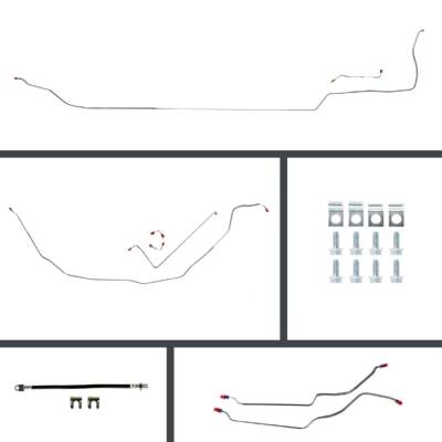 The Right Stuff Detailing - The Right Stuff AOM68C4 Select GM Cars Brake Hydraulic Line Kit