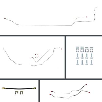 The Right Stuff Detailing - The Right Stuff AOM69C4 Select GM Cars Brake Hydraulic Line Kit