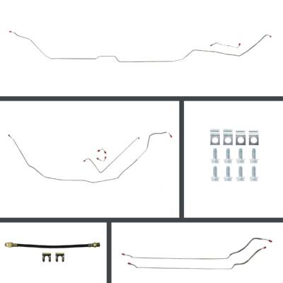 The Right Stuff Detailing - The Right Stuff AOM69H2 Select GM Cars Brake Hydraulic Line Kit