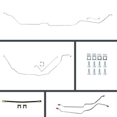 The Right Stuff Detailing - The Right Stuff AOM69H4 Select GM Cars Brake Hydraulic Line Kit