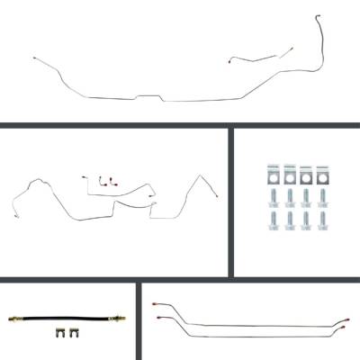 The Right Stuff Detailing - The Right Stuff AOP64H2 Select GM Cars Brake Hydraulic Line Kit