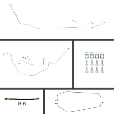 The Right Stuff Detailing - The Right Stuff AOP66C2 Select GM Cars Brake Hydraulic Line Kit