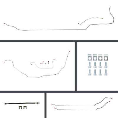 The Right Stuff Detailing - The Right Stuff AOP68C2 Select GM Cars Brake Hydraulic Line Kit