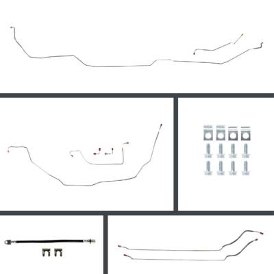 The Right Stuff Detailing - The Right Stuff AOP68H2 Select GM Cars Brake Hydraulic Line Kit