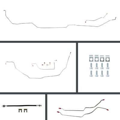 The Right Stuff Detailing - The Right Stuff AOP68H4 Select GM Cars Brake Hydraulic Line Kit