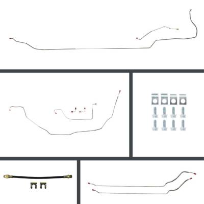 The Right Stuff Detailing - The Right Stuff AOP69C2 Select GM Cars Brake Hydraulic Line Kit