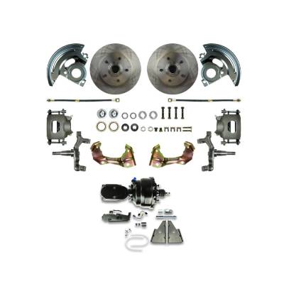 The Right Stuff Detailing - The Right Stuff AFXDC01DY Select GM Cars Brake Conversion Kit Front