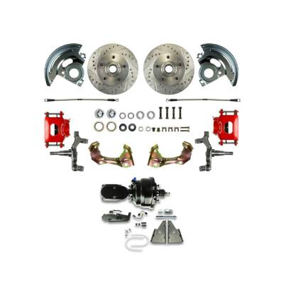The Right Stuff Detailing - The Right Stuff AFXDC01DZY Select GM Cars Brake Conversion Kit Front