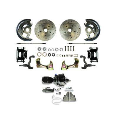 The Right Stuff Detailing - The Right Stuff AFXDC06CSY Select GM Cars Brake Conversion Kit Front